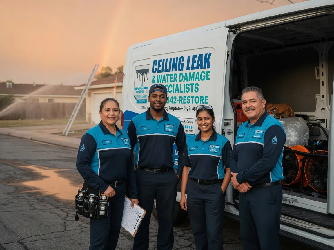 Ceiling Leak Cleanup company in Earlsboro, OK
